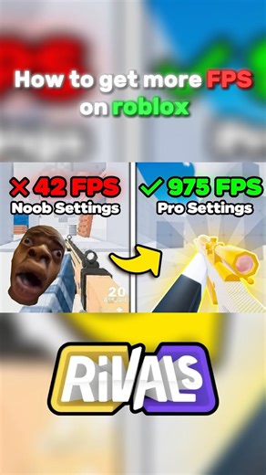 How to get more fps in roblox.🔥 #roblox #shorts #edit #tutorial