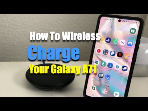 How To Wireless Charge Your Galaxy A71!