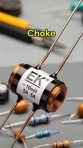 👉 Choke, Diode & Transformer Explained Simply ⚡ | Basic Electronics Working #electronic