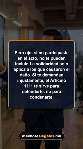 ¿Sabes qué dice el Articulo 1111 del Codigo Civil Federal? #Shorts