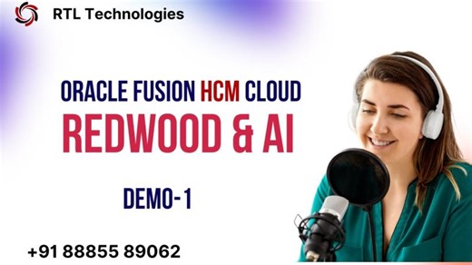 Oracle Fusion Cloud HCM | Redwood |  AI Agents | Training | Interview Clear | Placement | Demo-1