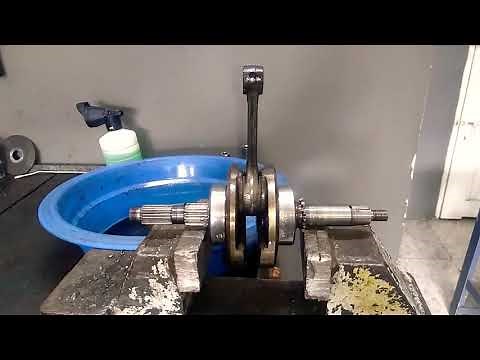 When to change a bad motorcycle connecting rod.
