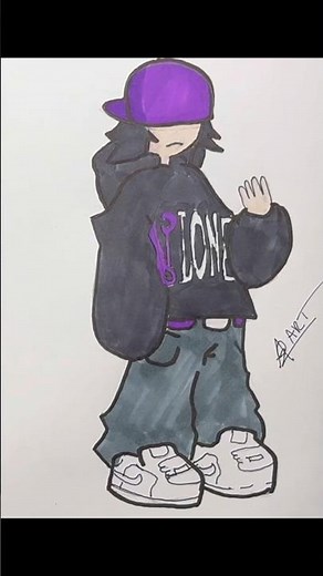 Cartoon Boy Drawing ✏️ Final Clean Version (Easy for Beginners) #drawing