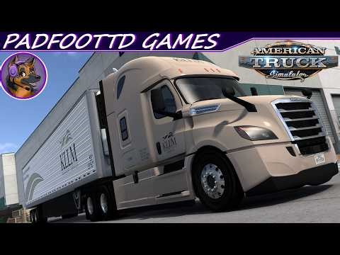 ATS: American Truck Simulator | OTR Trucking E-Vlog | Company Driving for KLLM | Episode #6