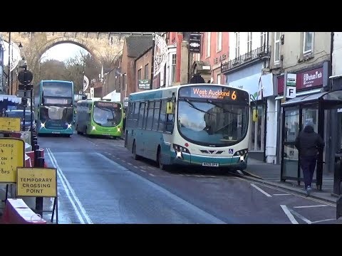 Buses of The UK 2022-Durham Bus Scene Variety with Arriva & Go Ahead North East