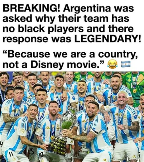 Argentina's diversity remark sparks debate over national identity, merit, and representation.