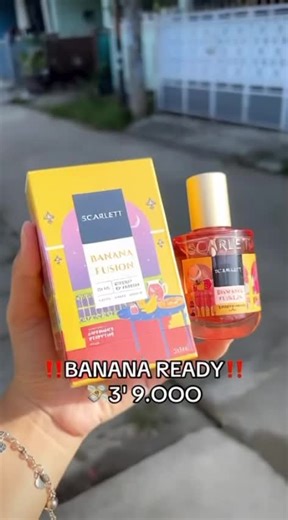 SCARLETT Banana Fusion Extrait#promomakanharian #gajiansale #promo #fyp #fyppppppppppppppppppppppp