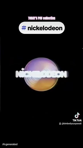 TODAY'S POV collection nickelodeon ident silver ball logo Kimberly