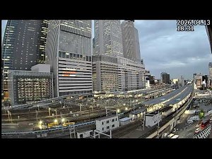 名古屋駅 ライブカメラ 愛知 鉄道 新幹線 天気 夜景 【4K配信】 Japan Nagoya Live Camera