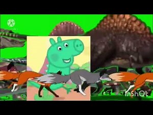stampede green screen animals & dinosaurs
