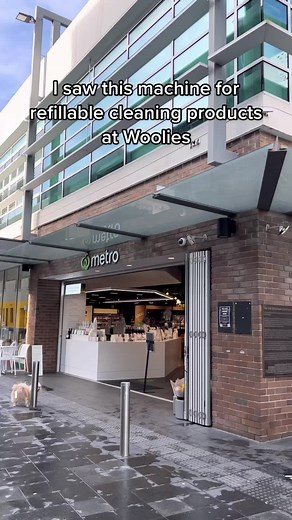 1.4M views · 18K reactions | Such a cool machine for refillable cleaning products! At Metro Woolworths in Double Bay - More content on my Tiktok with the same handle @adrianwidjy #viral #reel #reels #reelsinstagram #foodie #aesthetic #instafood #sydneyeats #sydney #instareels #placesinsydney #placesinsydneythatyoumustvisit #sydneyfood #australia #sydneyfoodies #woolies #woolworths | adrianwidjy | Facebook