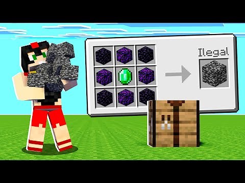 We discovered ILLEGAL MINECRAFT CRAFTS! 😱😂 100% Impossible Crafts with Invictor