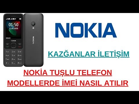 Nokıa tuşlu telefonlara elle imei atma