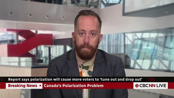 Investigative journalist Justin Ling joins Power and Politics to discuss a new report that tracks the growing political polarization in Canada, how it's impacting young Canadians and what it means for the nation's politics. | CBC Politics