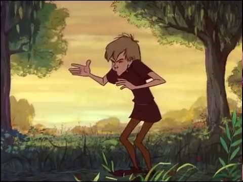 The Sword in the Stone Movie - Wart transforms into Fish