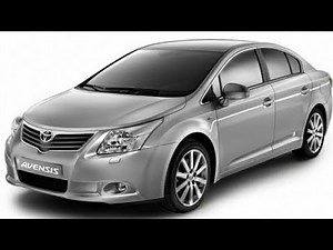 Обзор и мини тест драйв Toyota Avensis T27 2011г.