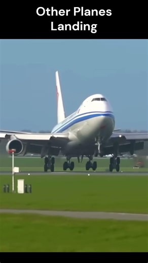 Other Planes Landing VS This One #airplanecrash #landing