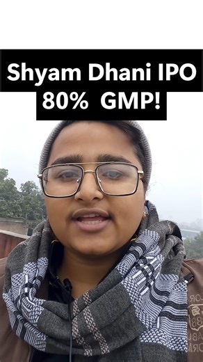 Maznah | Stock Market Trader on Instagram: "Shyam Dhani IPO GMP is 71% But its a SME IPO and in any SME IPO there is always a risk of low liquidity. Specially then when company's fundamentals are not so impressive to pull huge number of buyers, making the selling of SME Stocks easy. Also for a small IPO it is very easy to create huge demand. Considering its fundamentals, those are also not very impressive. Rest please take your decision as per your own research. This is my POV based out of resea