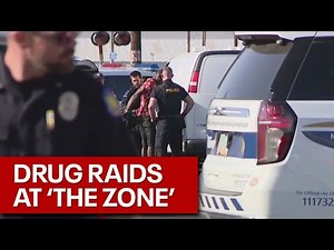 9 arrested after drug raids at 'The Zone' in Phoenix