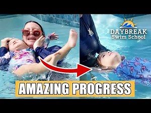 Incredible Back Float Progress from 2 Year Old! (First 10 Lessons)
