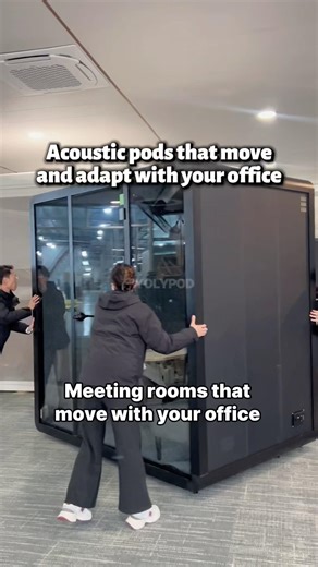 Portable office pods are suitable for open office#workplaceproblems #openoffice #officepods #shorts