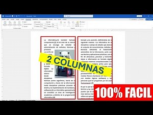 How to create a two-column document in Word