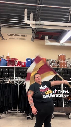 These silks are tiny :( #ColorGuard #trending #fypシ #colorguardcoach #viral