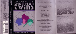 Thompson Twins - The Best Of Thompson Twins / Greatest Mixes