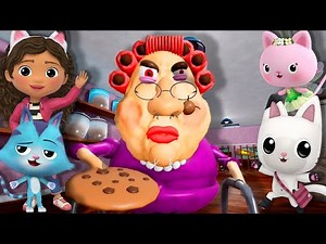 Gabby's Dollhouse ESCAPE EVIL GRANDMA in Roblox!