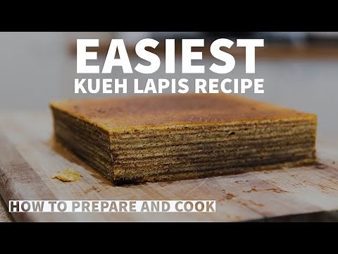 How to make Kueh Lapis | Lapis Legit | Bake