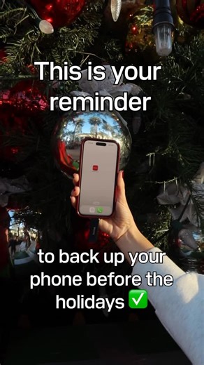 Sandisk on Instagram: "The way to a stress free holiday? No phone storage full pop ups! Save all of your precious holiday memories with the #SANDISK Phone Drive for iPhone! 📱"