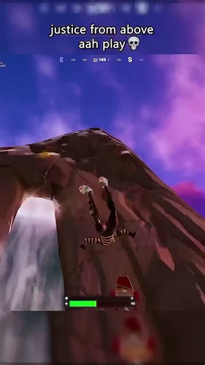 Bro came flying from above