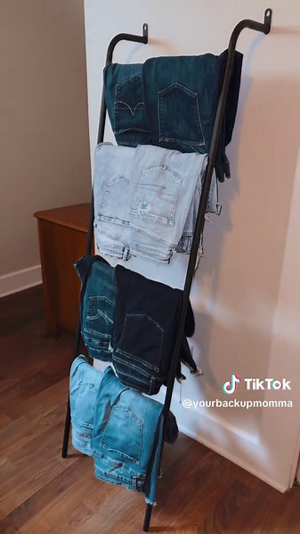 Jean Ladder and Boot Shelf DIY Inspiration