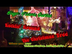 ROCKIN' AROUND THE CHRISTMAS TREE - Karaoke VICTORIA JUSTICE - Houston Christmas Lights - Bebop