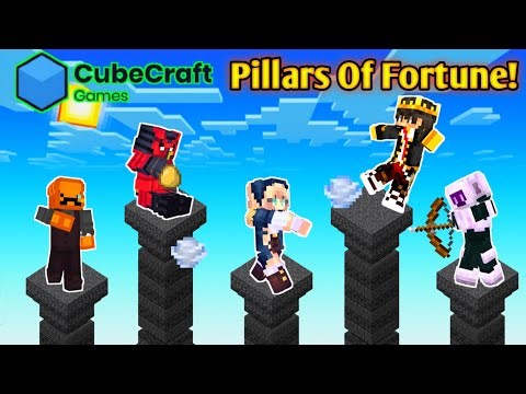 🔥 Minecraft CubeCraft: Pillars of Fortune Challenge! | Intense PvP & Strategy Gameplay