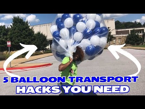 How to Transport Balloon Garlands Without Ruining Them (5 Hacks)
