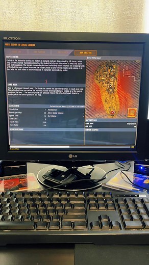 Battlefield 2 on Retro Alienware PC Gaming Setup