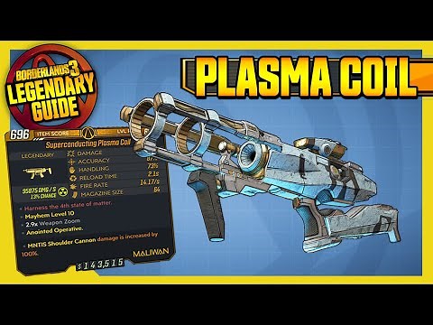 Borderlands 3 | PLASMA COIL | ARMS RACE | Legendary Item Guide