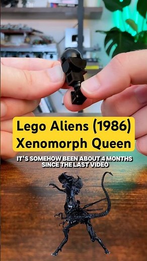 UPGRADING The Lego Aliens (1986) Xenomorph Queen #lego #aliens #xenomorph