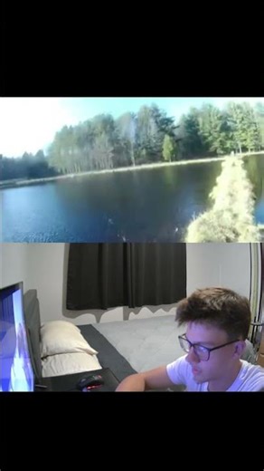 Goose attack while fishing! #fishing #goose