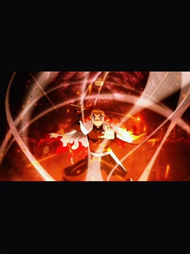demon slayer muzan's train arc # renguku's aura 🥶