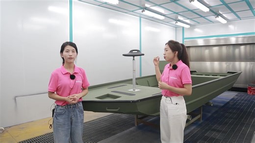 2023 New Welded Rowing Boat Aluminum Center Console Fishing Jon Boat for Sale