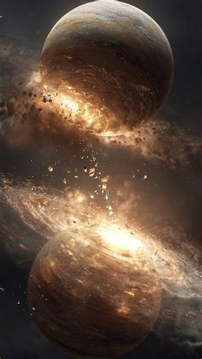 2 Two Planets Just Crashed Into Each Other — And We Watched It Happen #shorts