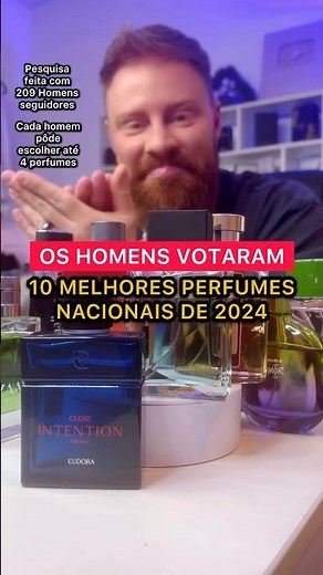 Os 10 MELHORES PERFUMES NACIONAIS MASCULINOS de 2024 🔥