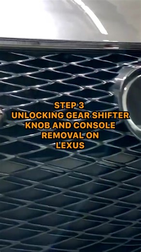 😎 Quick & Easy Tutorial: How to Remove a Lexus Center Console 3/3. #lexus #centerconsole #tutorial #howto #diy #diyproject
