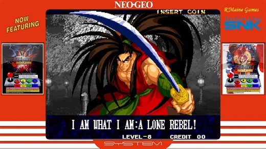 SNK街机: 侍魂IV 天草降临 (SAMURAI SHODOWN IV) - 1996 - 霸王丸 通关视频
