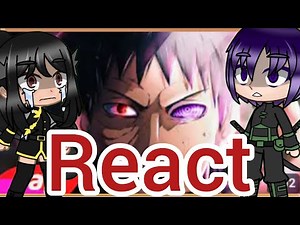 KAIJU N.8 REACT (reagindo) RAP DO OBITO (Naruto) MAIS NINGUÉM VAI SOFRER O QUE EU SOFRI _As_ (GACHA)