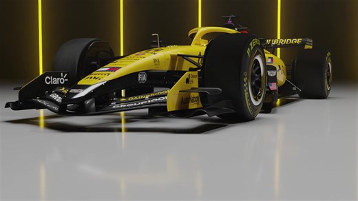Innovative Cadillac Livery Design for F1 Concept
