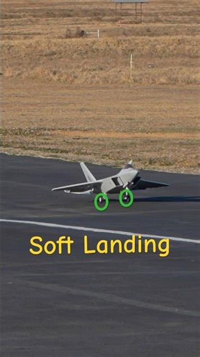 F-22 Ridiculously Smooth Landing #airplane #aviation #jetsflying #turbine #landing #f22