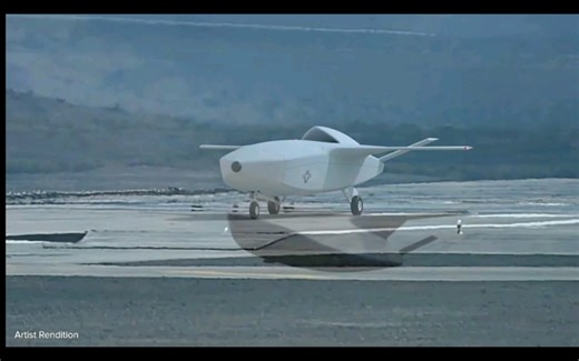 2020年美空军实验室（AFRL）公布的“Skyborg”自主AI无人机概念